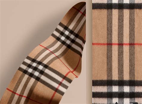 Wool Burberry Plaid Fabric 